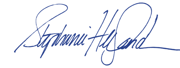 Signed, Dr. Stephanie Helfand